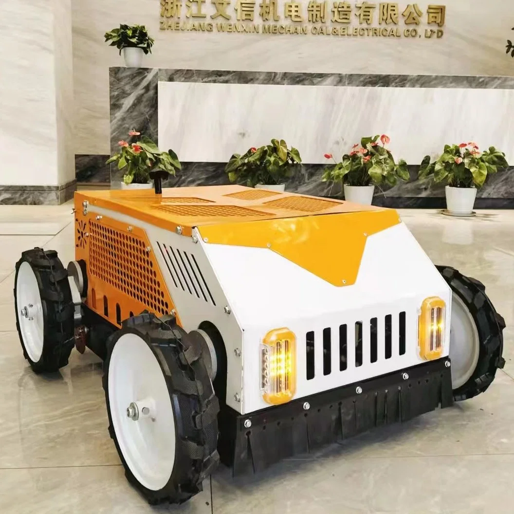 Wenxin Garden Tondeuse à gazon robotisée à télécommande intelligente Zero Turn