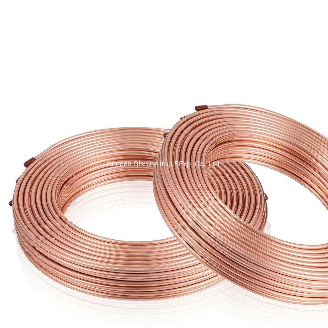 Pancake Coil for HVAC Air Conditioner Jish3300 C12200 Refrigeration Copper Coil Tube