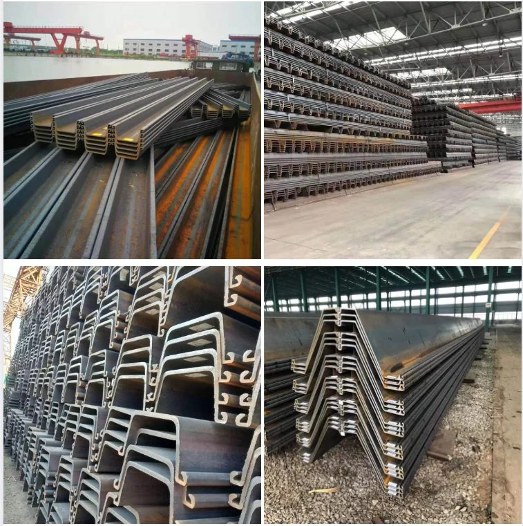 Sy295 S355 Sy390hot Rolled Larsen Steel Sheet Piles Price