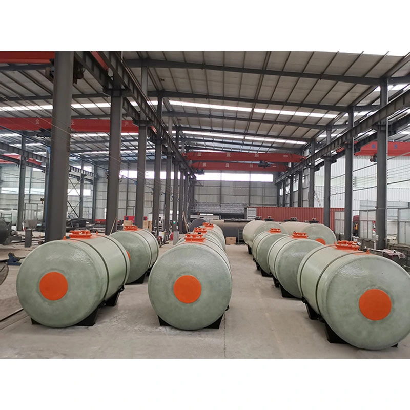 Factory Supply FRP Underground Petrol Diesel Tank for Fuel Gas Station
