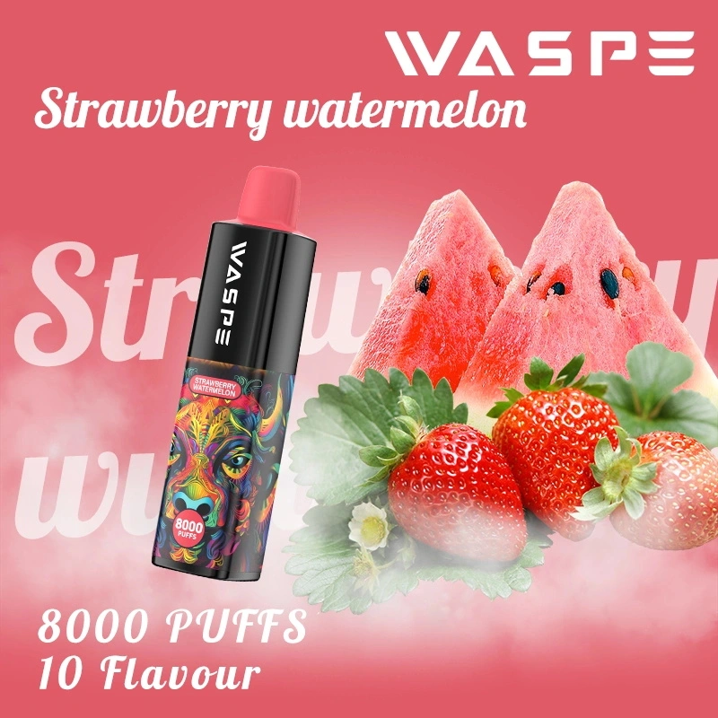 Waspe 8000 Putffs جديد القرود القردة القردة Vape Puff 10000 التدخين المورد الأصلى لفاب السجائر الإلكترونية