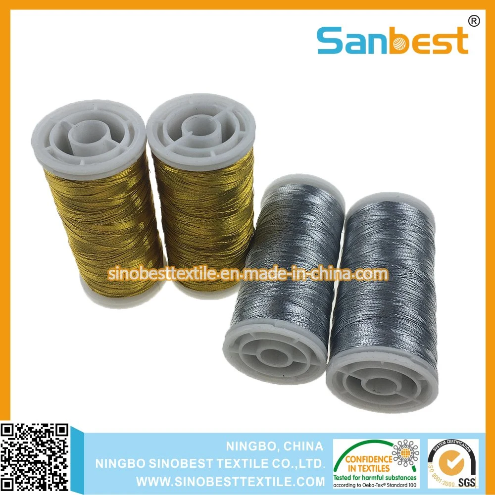 Metallic Embroidery Thread 150d/1, 200m/Reel