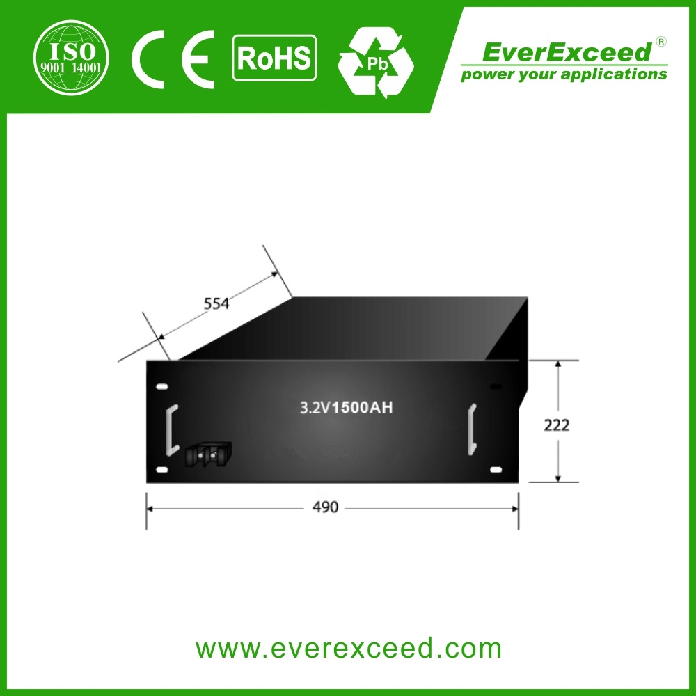 96V80ah Lithium Lon LiFePO4 Battery Pack for Solar Power System, UPS System, Electric Wheelchair, Scooter