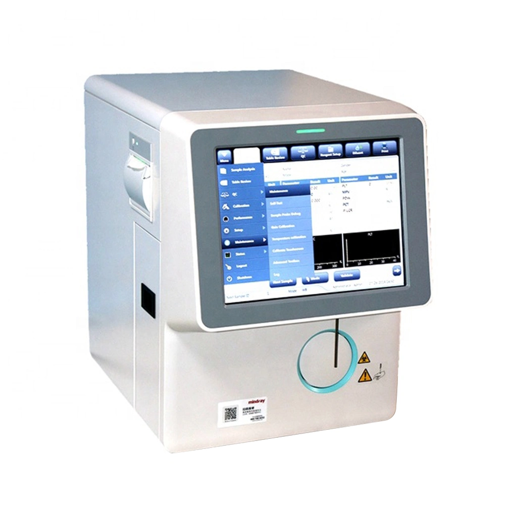 ICEN Mindray automatizada Auto equipo analizador de Hematología de la máquina de CBC BC-20