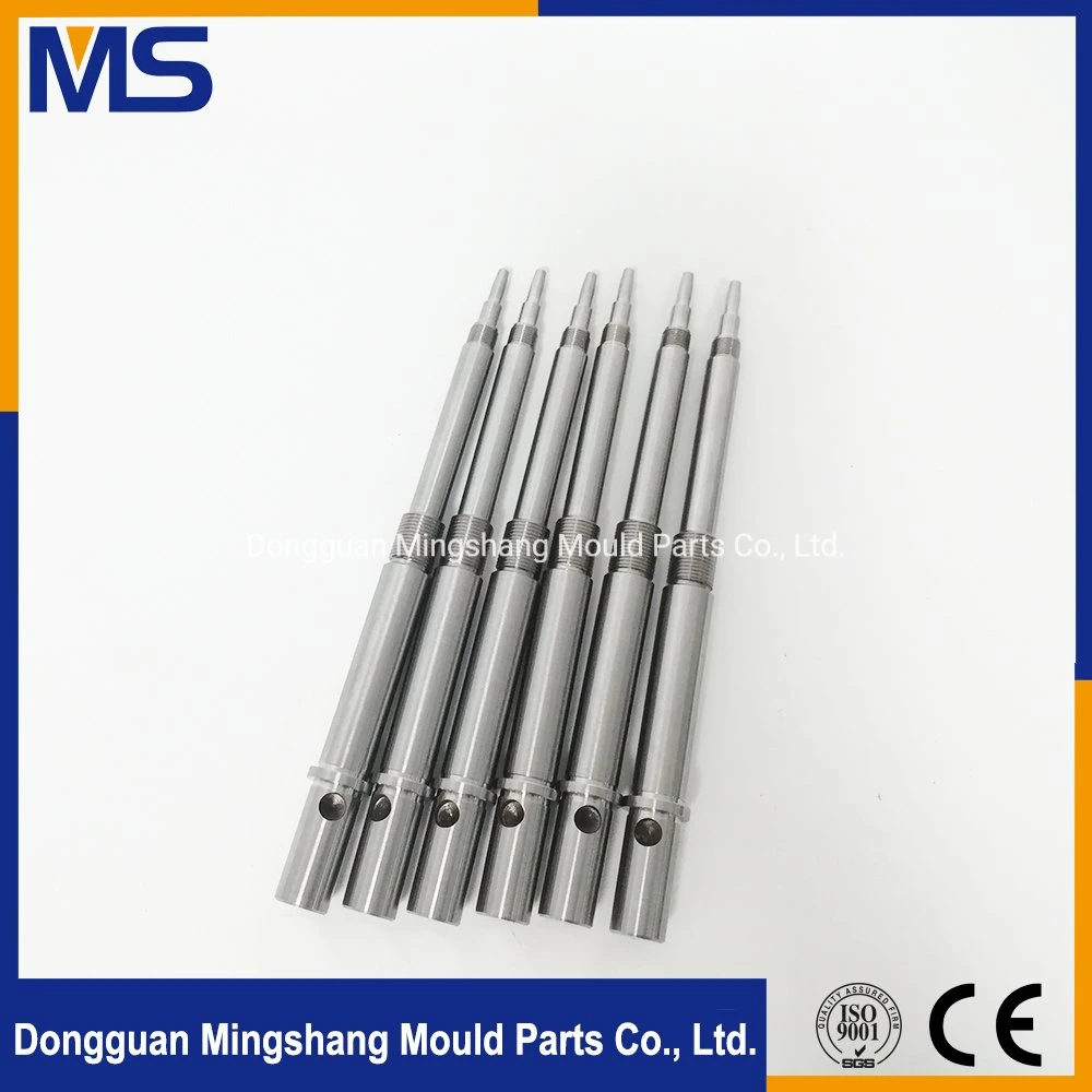 SKD61 Material Core Pin Injection Molding Parts Pen Mold Pins with Good Surface Grinding