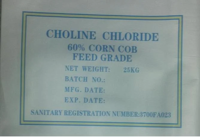 Cholinchlorid 50% 60% Corn COB CAS Nr. 67-48-1