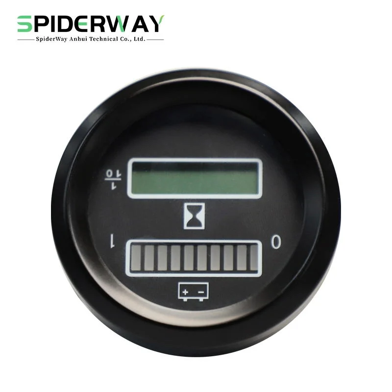Instrument Cluster Hour Meter with LCD Screen Display, Power, Hour Meter Display, Lifting and Locking Function