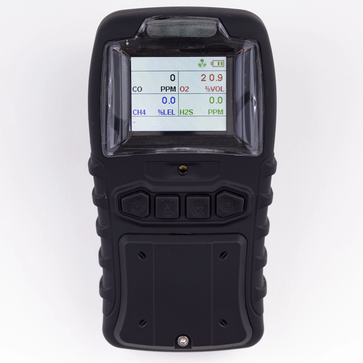 CE Approved Portable 4 Gases Detector for Toxic and Combustible Gases Leakage Concentration Detection