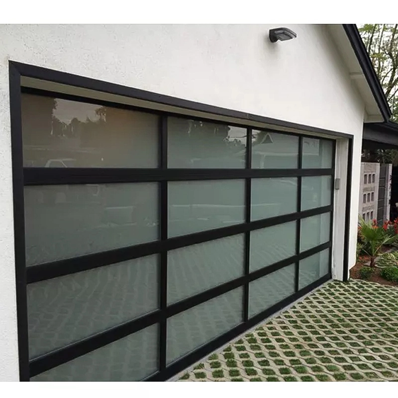 Car Showroom Aluminum Alloy Industrial Villa Flap Garage Door