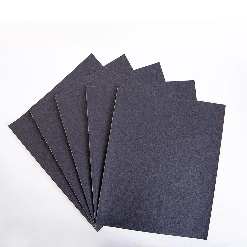 Customized 9"*11" Waterproof Silicon Carbide/Sc Sandpaper Sand Paper