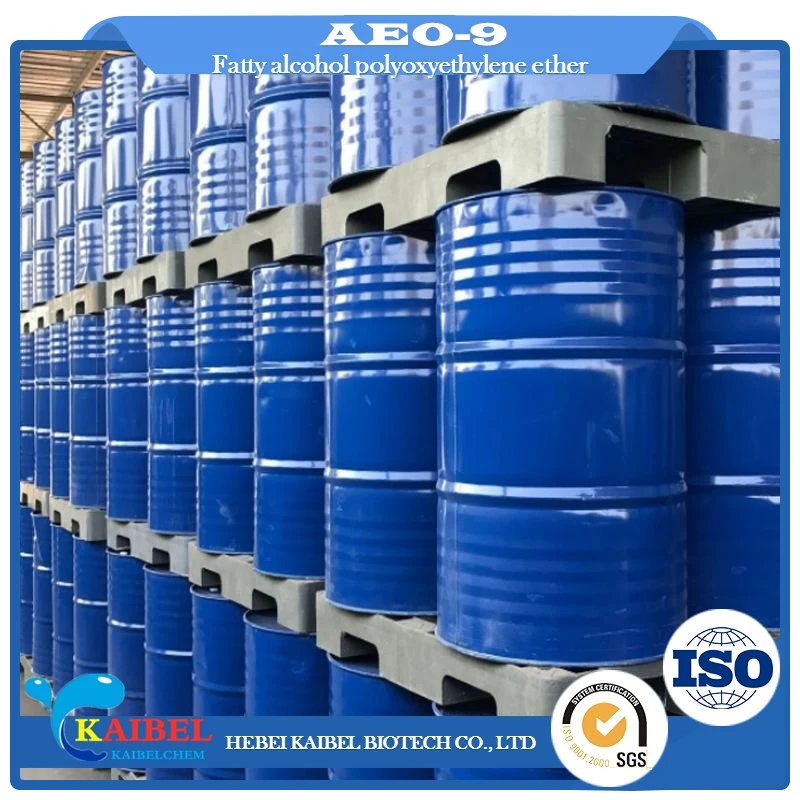 Chemicals Raw Materials Emulsifier Fatty Alcohol Polyoxyethylene Ether Aeo-9 CAS 111-09-3