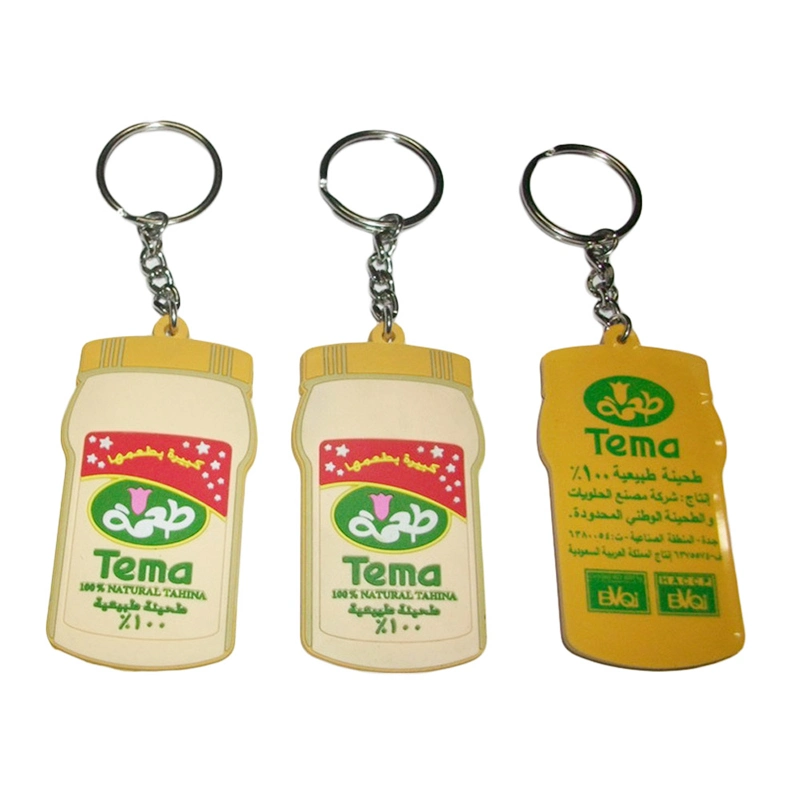 Custom 2D Soft PVC Keychain Key Chain/Soft Rubber Keychains
