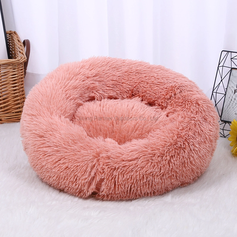 Pet Hot Sale Pet Sofa Bed Mat Soft Keep Warm Pet Bed Mat Solid Color Cat Bed Kennel High quality/High cost performance  Big Red Pet Bed