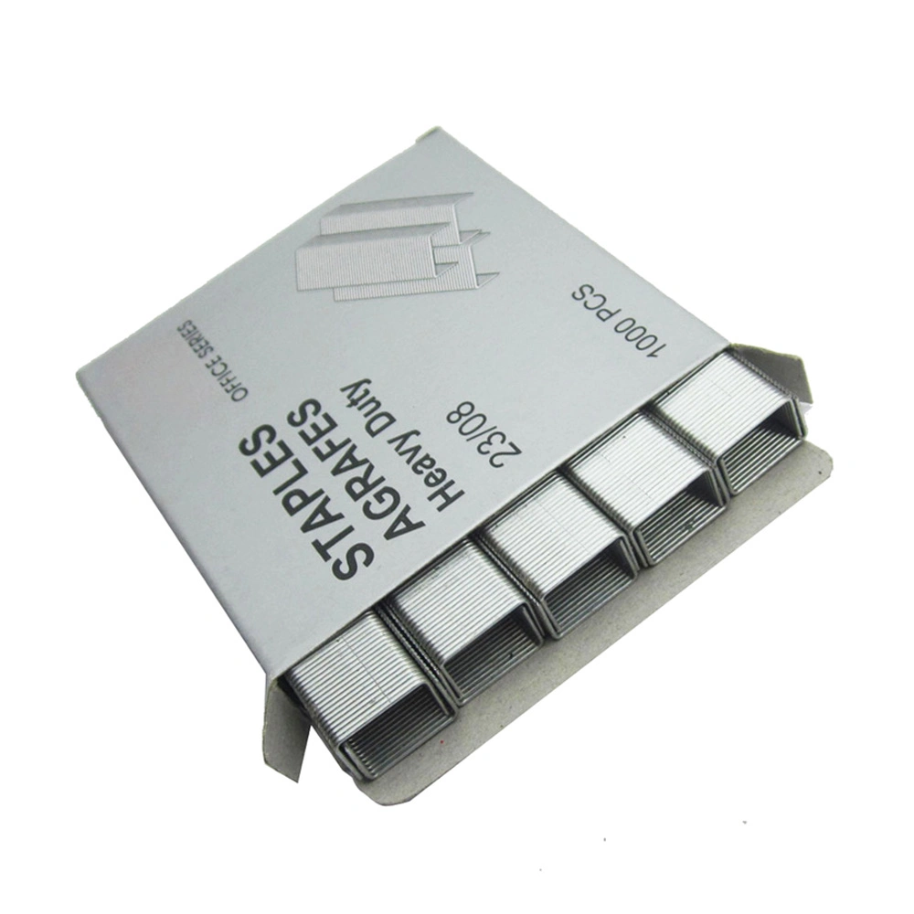 Office Silver Galvanized 23/08 Heavy Duty Stapler Pins Staples