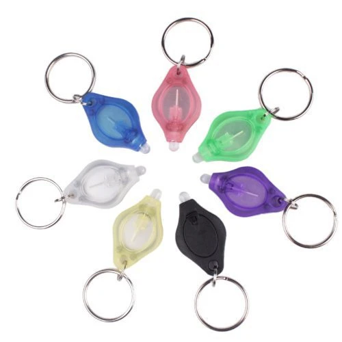 Mini destaque Keychain Light detecção de agente fluorescente cosmético luz roxa Verificação de dinheiro UV Diamond Light