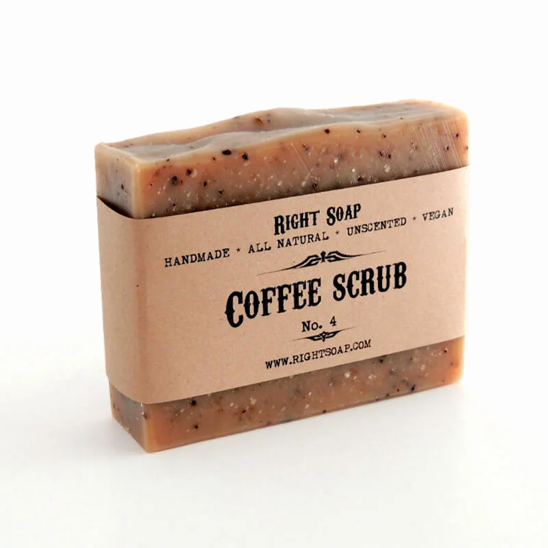 Private Label Whitening Exfoliating Deep Cleaning Handmade Coffee Natual Organic Body Soap