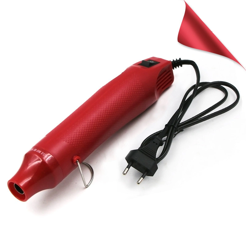 Mini Heat Gun Dual-Temperature Hot Air Gun Multi-Purpose Electric Heating Tools Shrink Pen for Crafts, Shrinking PVC Embossing