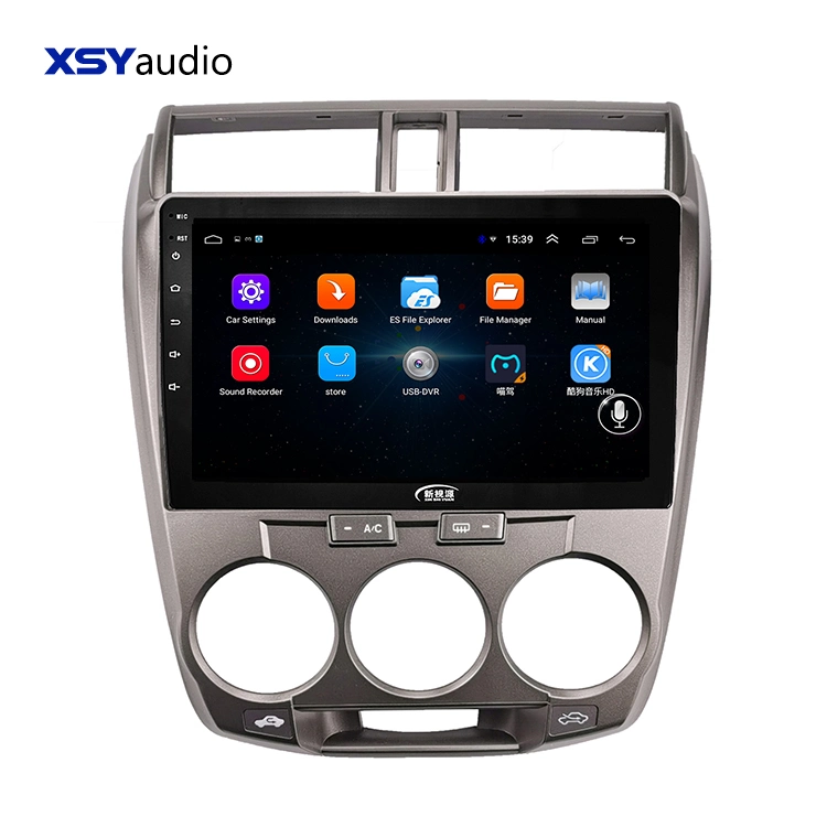 10 Inch Touchscreen Android Car GPS Navigation System for Honda City 08-14 with USB WiFi