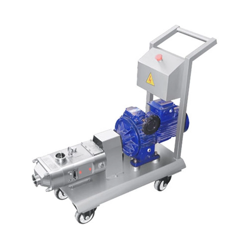 Donjoy Hygienic Stainless Steel Twin Screw Pump for High Viscosity Liquid