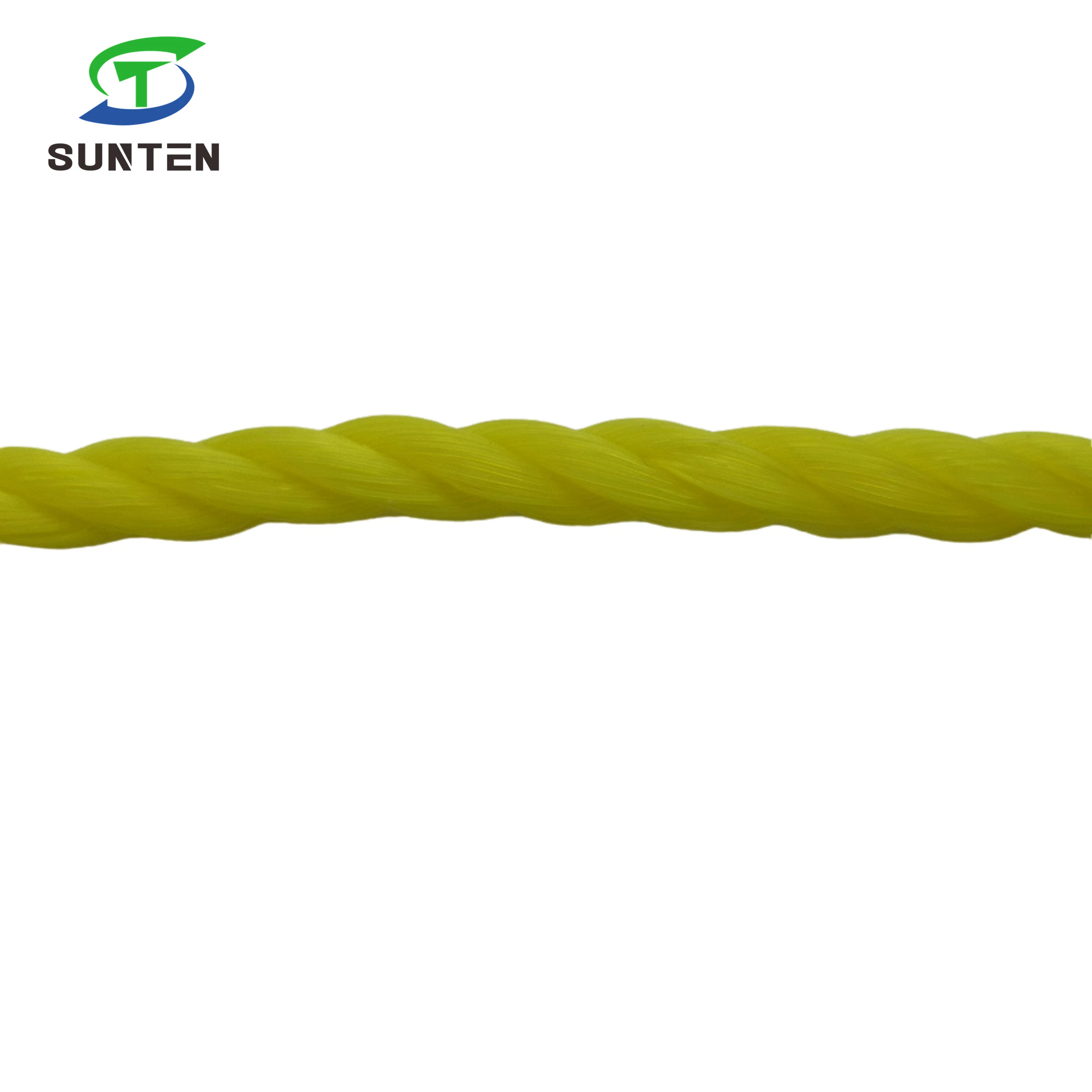 3/4 Strang Virgin PE/HDPE/Nylon/Polyethylen/Faser/Kunststoff/Angeln/Marine/Festmacherei/Verpackung/Verdrillt/Twisted-Seil