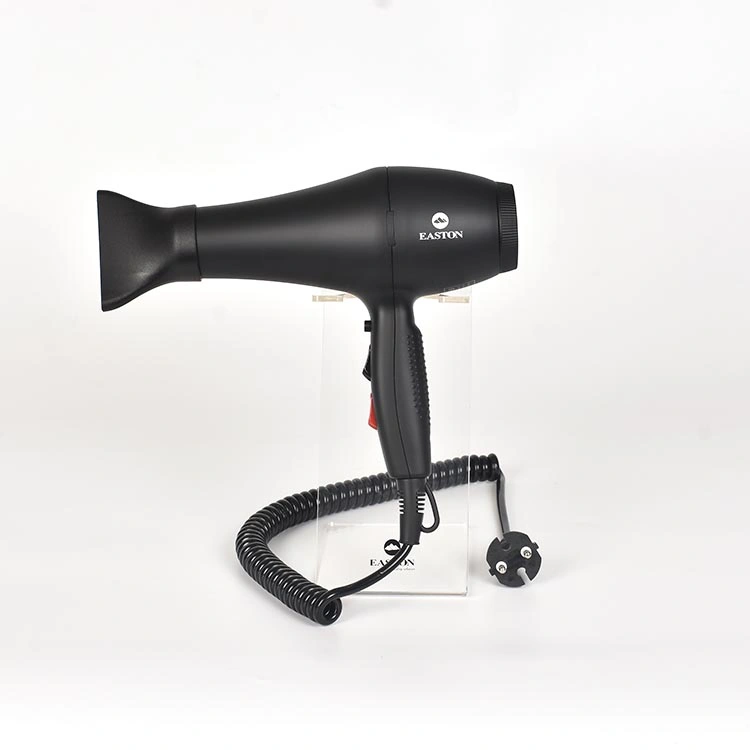 1800W Long-Life Black Handheld Hotel Hair Dryer