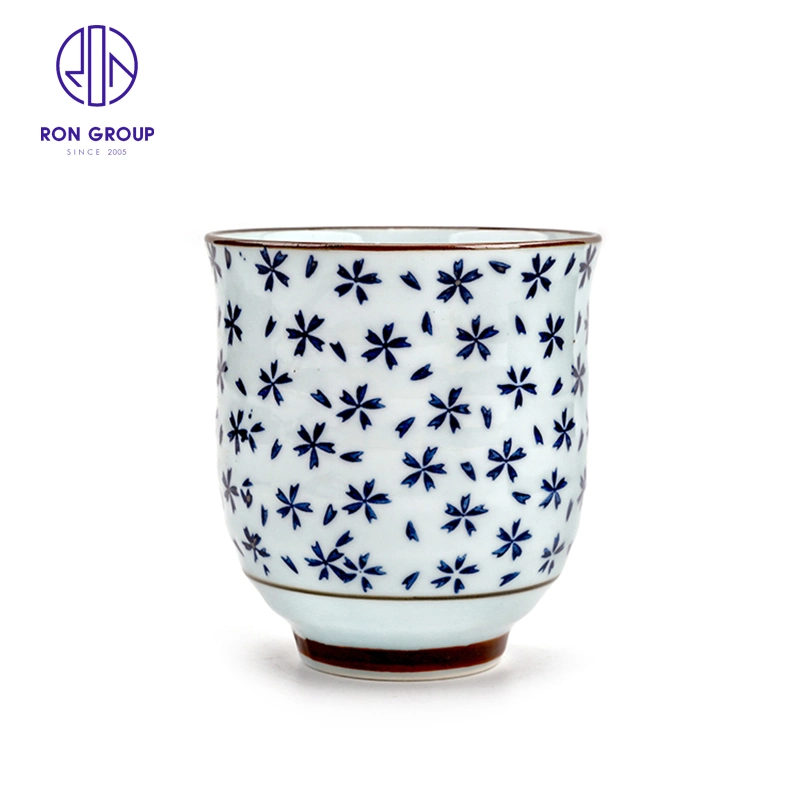 High Temperature Porcelain Is Suitable for Restaurant and Household Japanese Star Clear Wine Glass