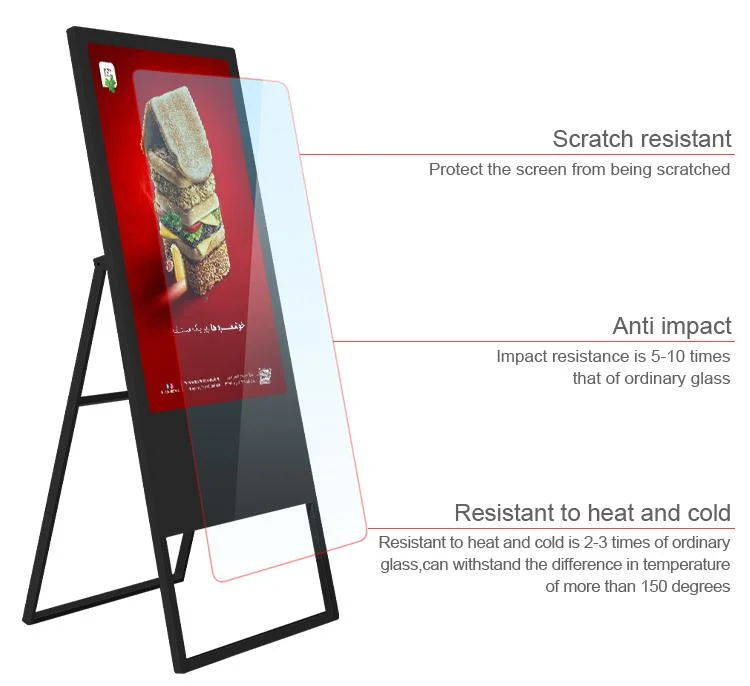 32 43 49 55 Inch WiFi Network Media Player LCD Screen Portable Digital Signage and Displays Advertising