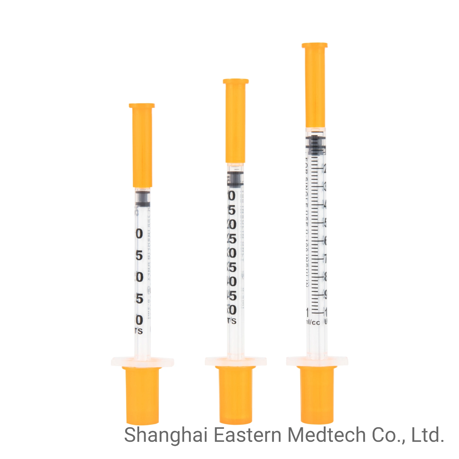 Hospital Equipment China Wholesale/Supplier Insulin Injection Disposable Sterile U-100 Insulin Syringe