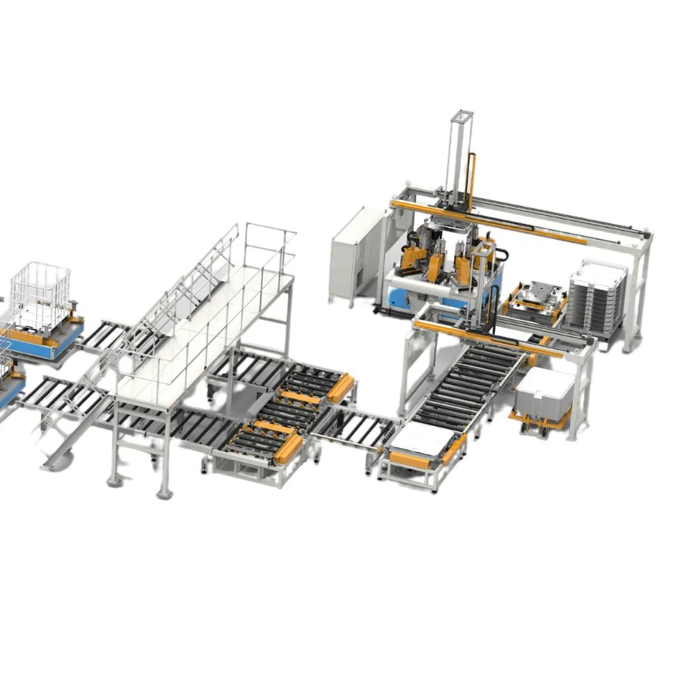 IBC Cage Frame Tubular Mesh Frame Automatic Welding Machine