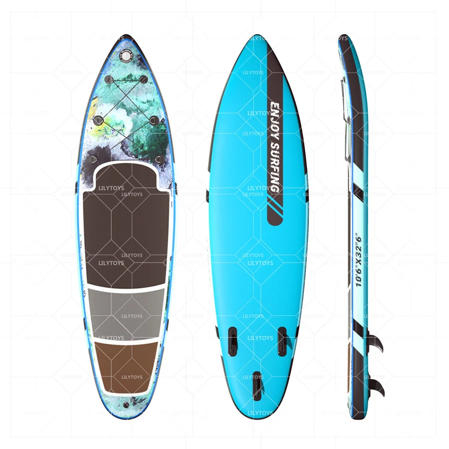 En Stock Stand Up Paddle Board inflables Junta inflables Todo listo para el envío de tabla de surf Sup baratos conjunto completo de venta al por mayor