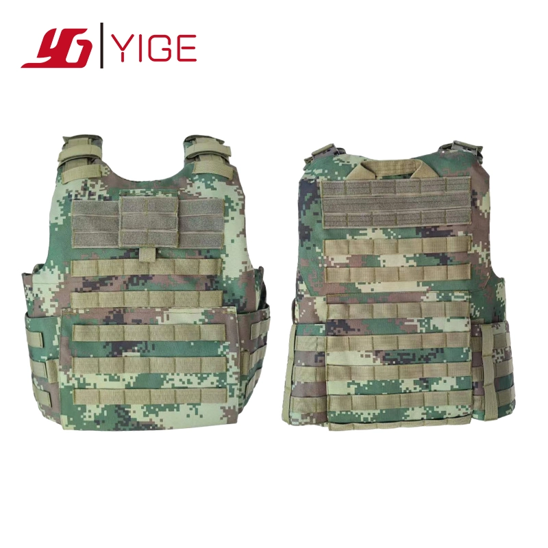 One Second Quick Release Bulletproof Vest Camouflage Plate Carrier Tactical Molle Ballistic Jacket