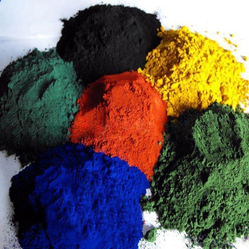 Iron Oxide Price Synthetic Iron Oxide Red/Yellow/Black Pigment Powder for Concrete Paving