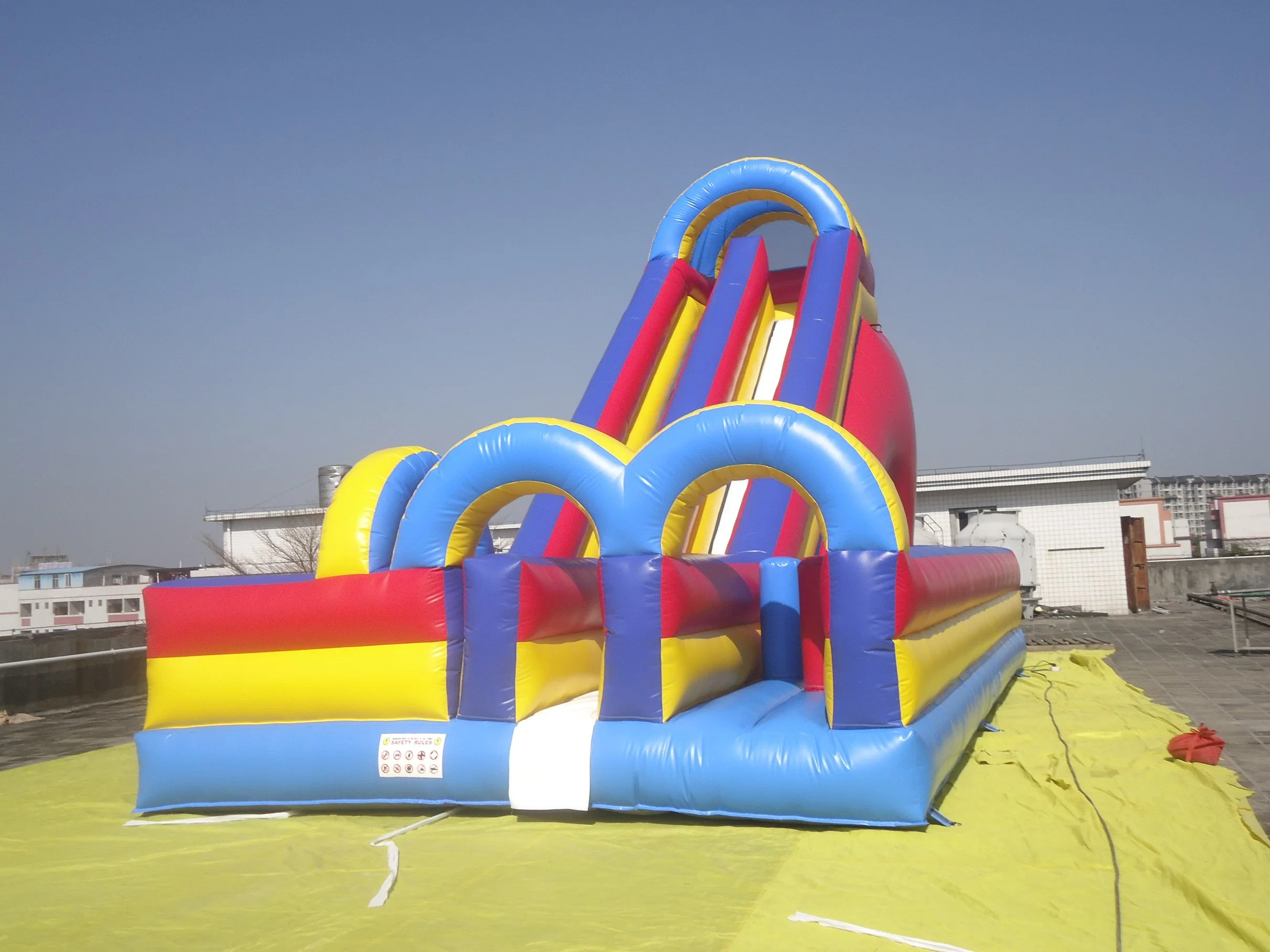 Indoor Outdoor PVC Tarpaulin Inflatable Playground Slide