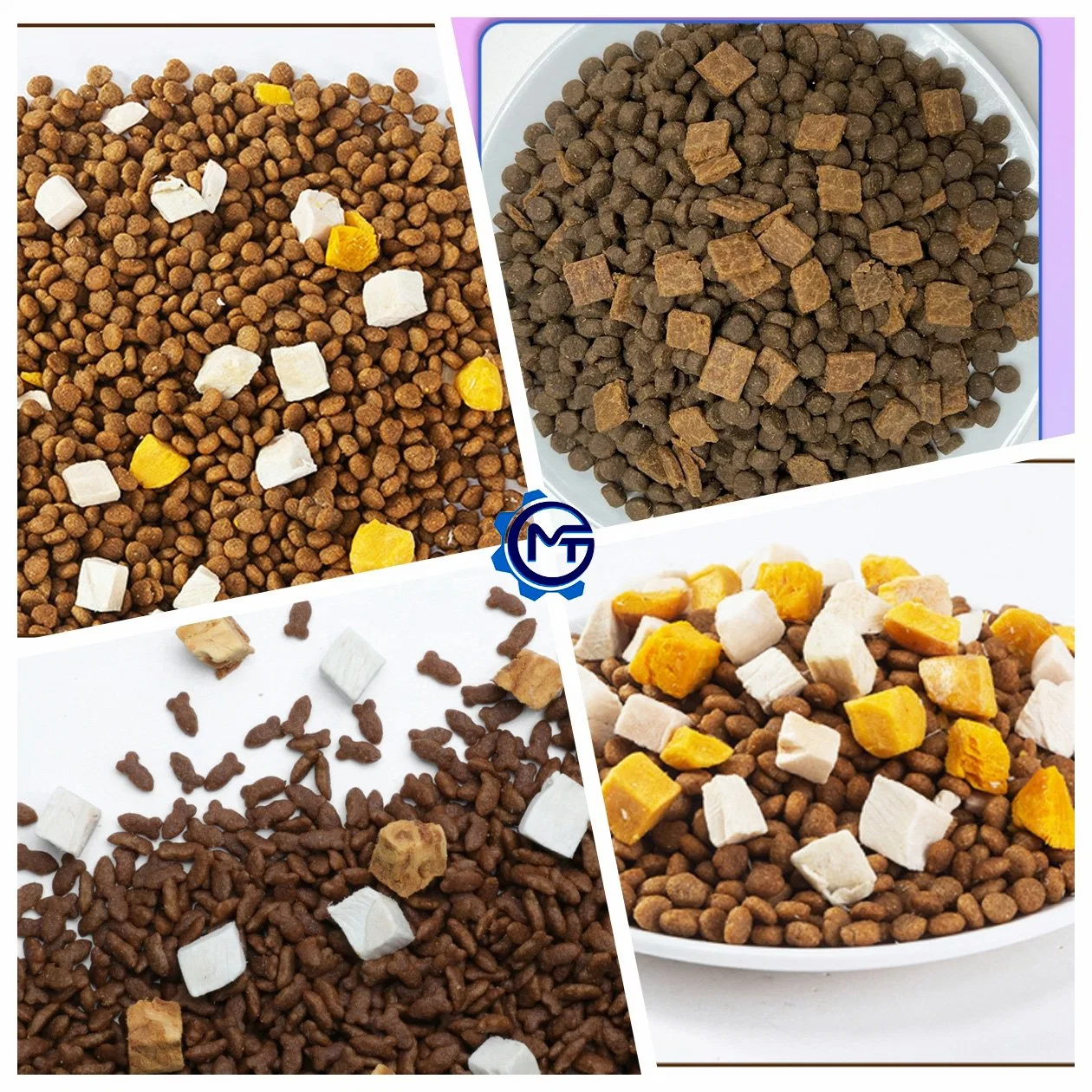 Automatic Dog Food Making Machinery Pet Food Production Line