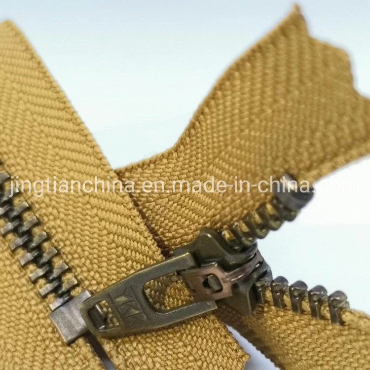 Custom Metal Closeend Tape #3/#4 Semi Lock Zipper