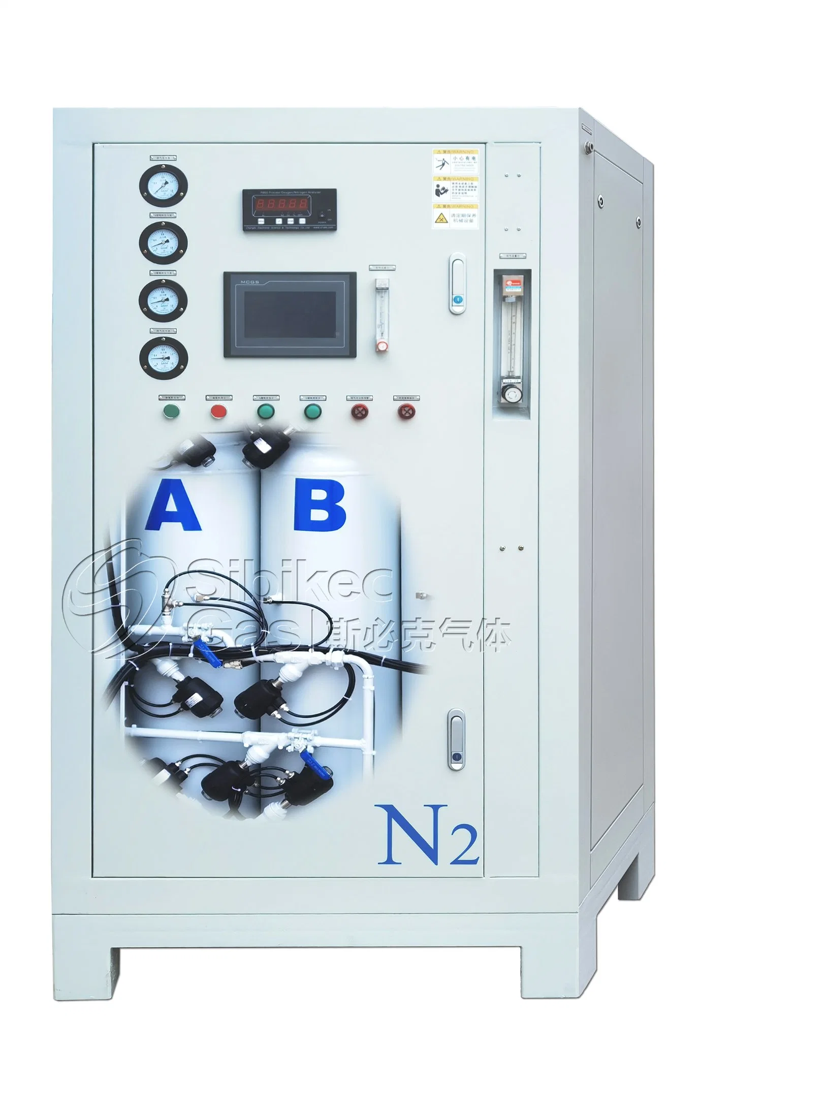 الضغط 0.6MPA 1.0MPA مولد الغاز فاصل مولد النيتروجين بلانكروجين بلانكيتج حماية الصناعة