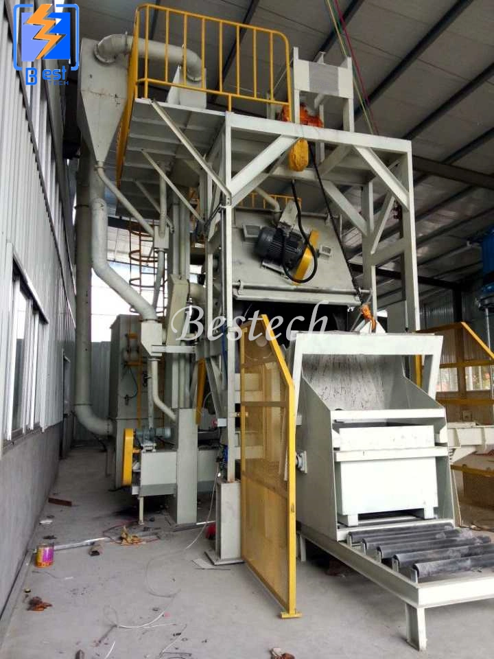 Auto Tilt Drum Shot Blasting Equipment Machine/Abrator