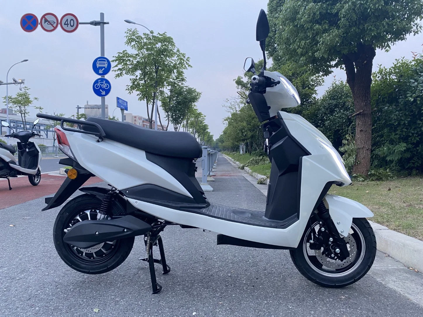 L1E-B EEC Elektromotorrad mit Scheibenbremse vorn und hinten