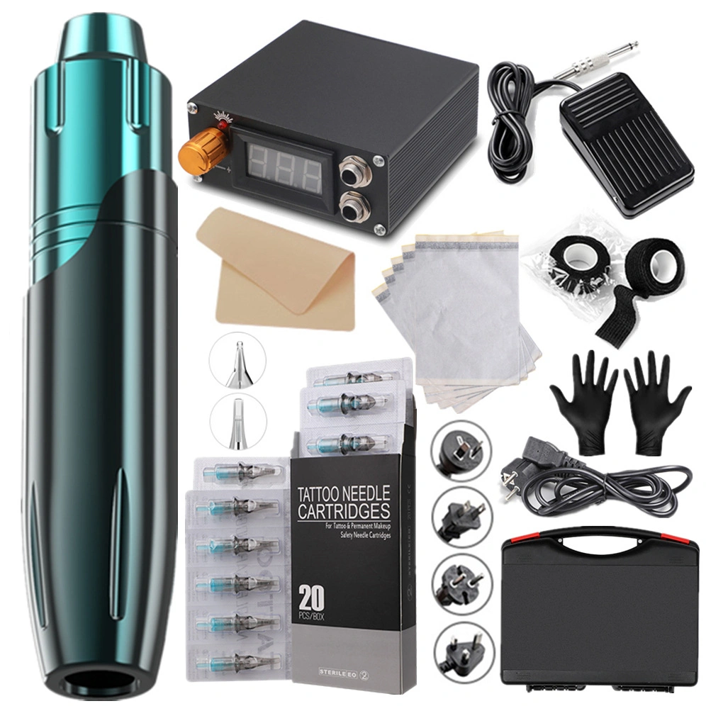 Nouveau Style professionnel Kit de marquage privé de la machine Machine Kits de tatouage de maquillage