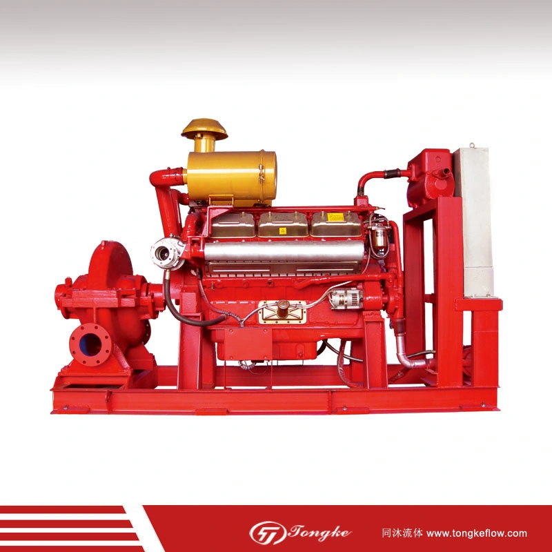 UL Listed Nfpa 20 Diesel Engine Fire Fighting Water Pump for Industrial and Civil Buildings