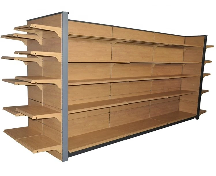 Cheap Stainless Steel Exhibition Display Shelf Supermarket Gondola