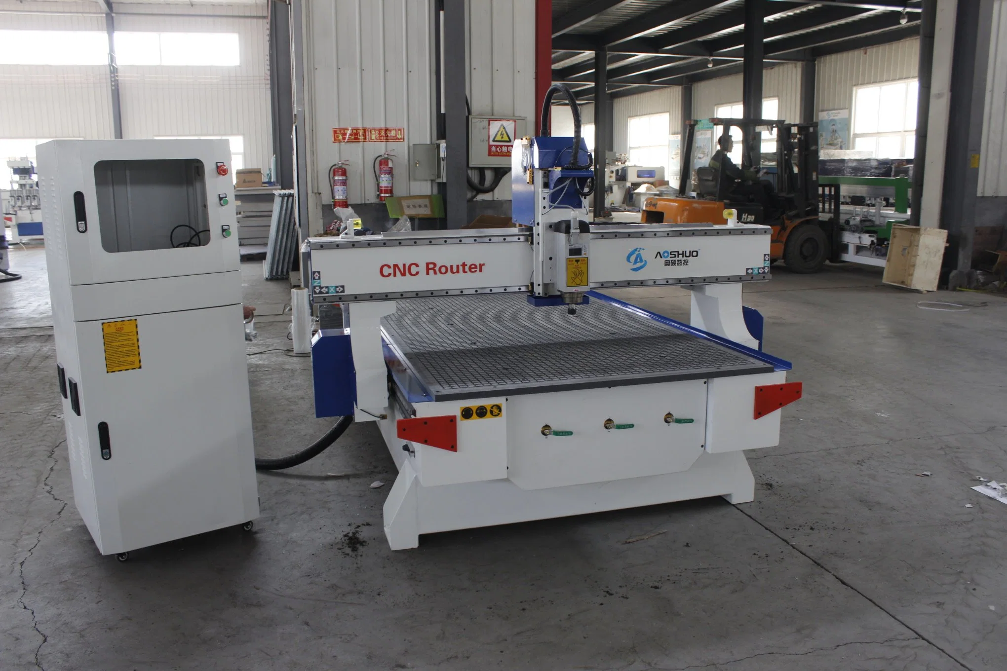 Qingdao Aoshuo 2019 New Wood 1325 CNC Router/ Woodworking Engraver