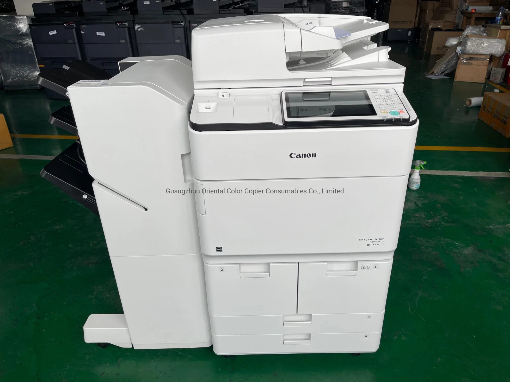 Compound Laser Printer Copier Three in One Black and White Photocopy Machine Imagerunner IR-Adv-6575I for Canon Copier Machine