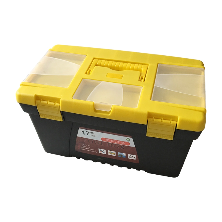 17 Inches High quality/High cost performance  Tool Box with Handle Electric Drill Accessories Toolbox