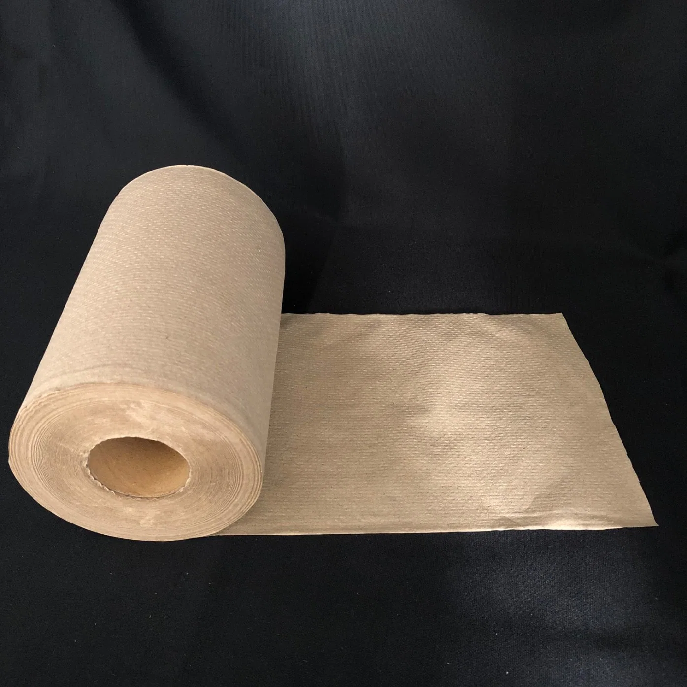 Ulive 6 rouleaux par affaire Hardwound naturel de rouleau de papier recyclé serviette