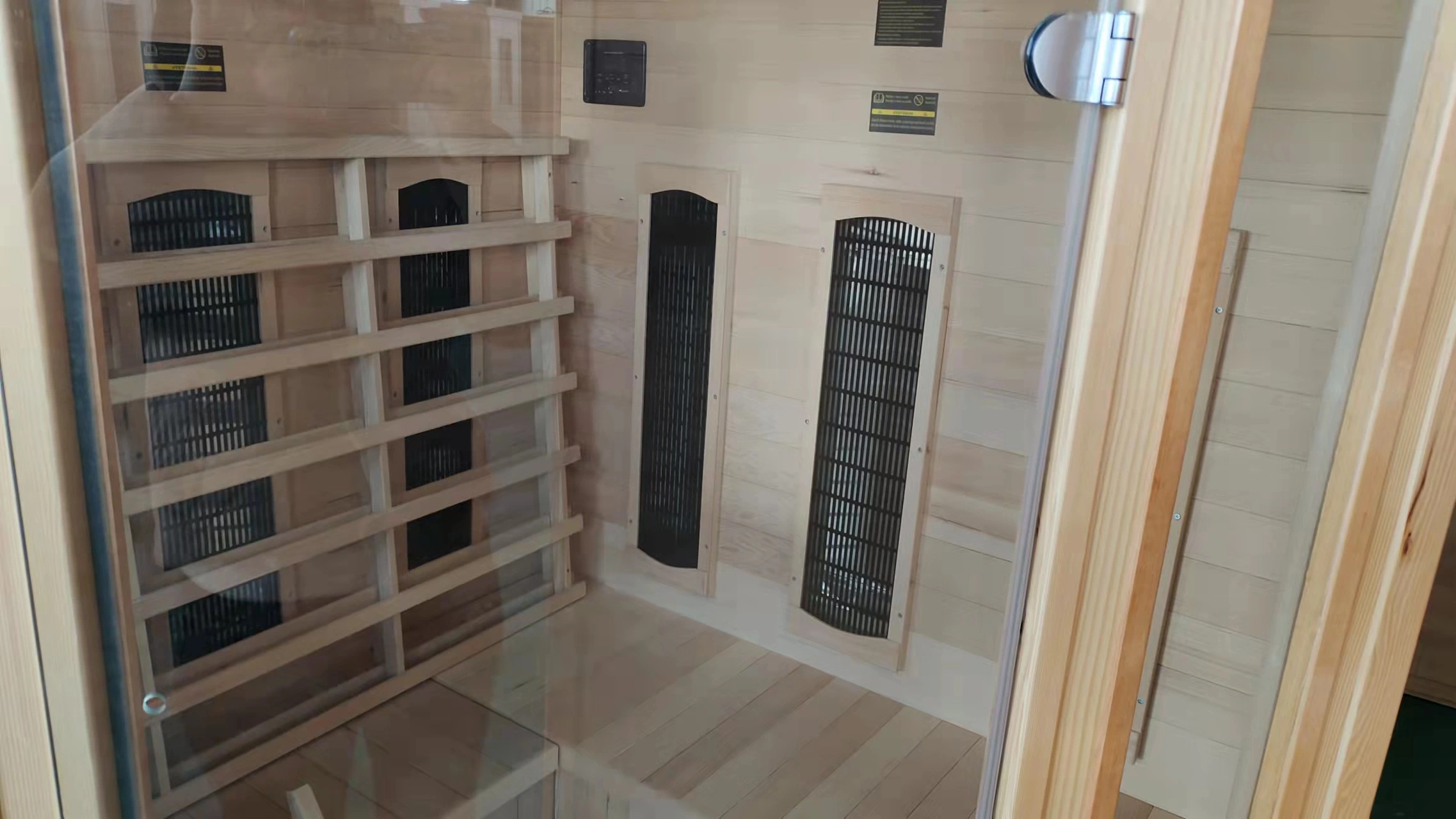 Luxus Badezimmer Massivholz Tragbarer Mobiler Infrarot Mini Sauna Zimmer Trockensauna Fabrikverkauf Sauna