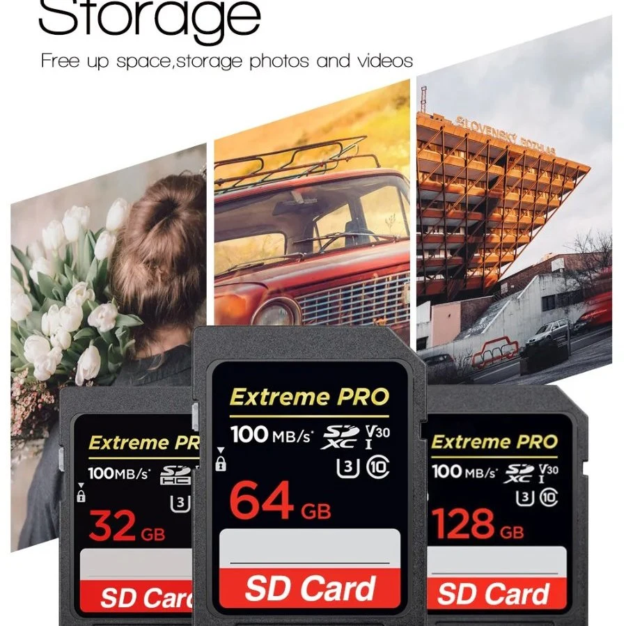 Wholesale/Suppliers Hot Sales Cheapest Factory Price Camera 4GB 8GB16GB 32GB 64GB 128GB 256GB SD Card Memory Cards for Camera