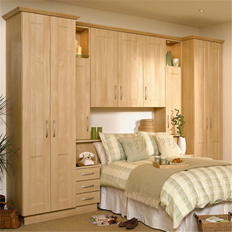Hochwertige Holz begehbarer Schrank Ankleidetisch Schlafzimmer Möbel