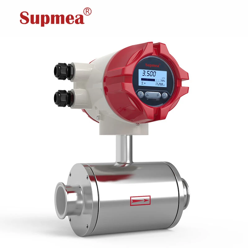 Medidores de fluxo magnético líquido electrónicos de baixo fluxo pressão diferencial electromagnética Medidor de preço do fluxo de água medidor de esgoto