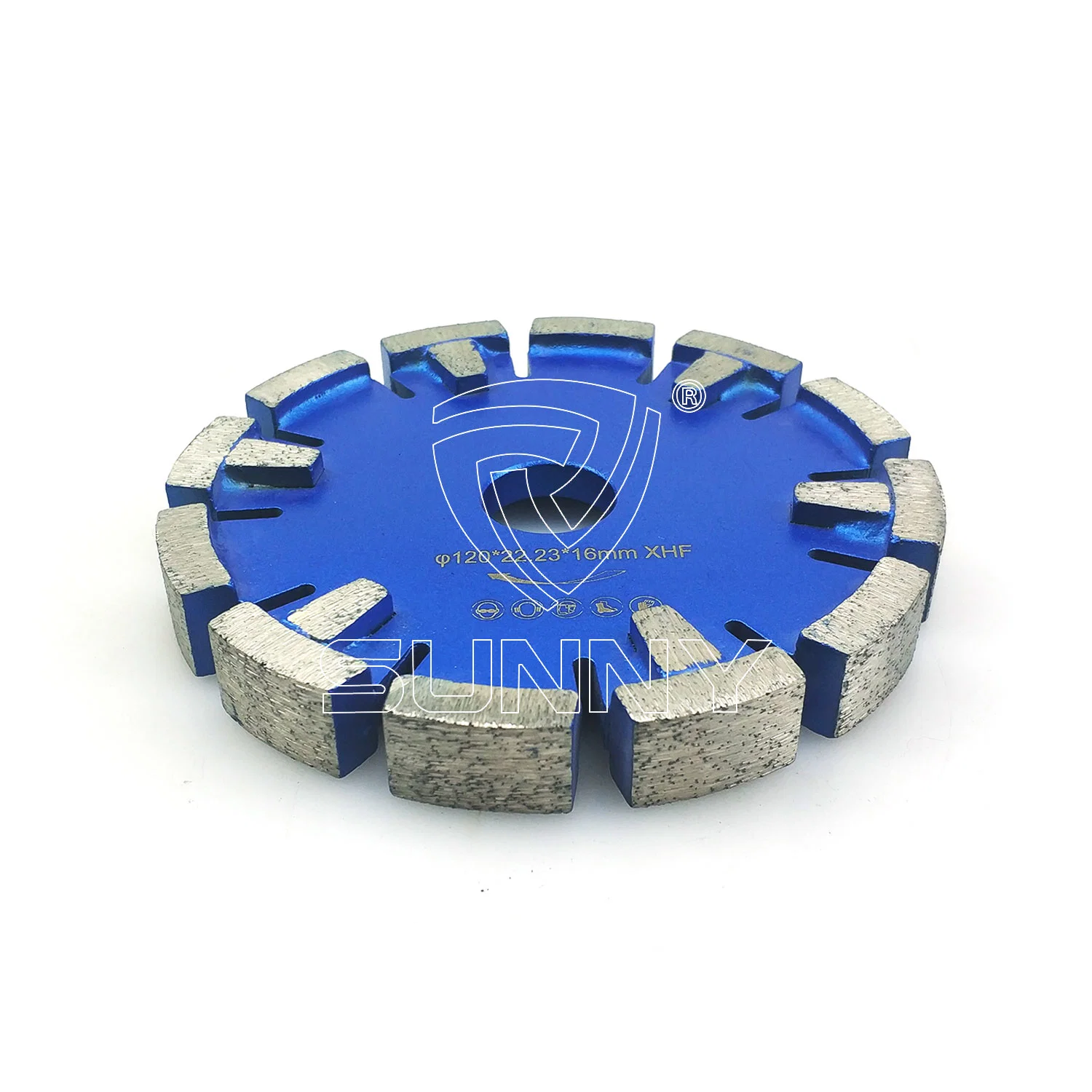 125mm Laser Welding Concrete Tuck Pointing Diamond Blade with Protective Teeth